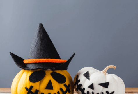 Halloween pumpkin patch